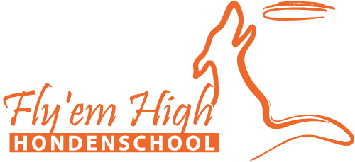 Fly-em-high_logo_HONDENSCHOOL_oranje